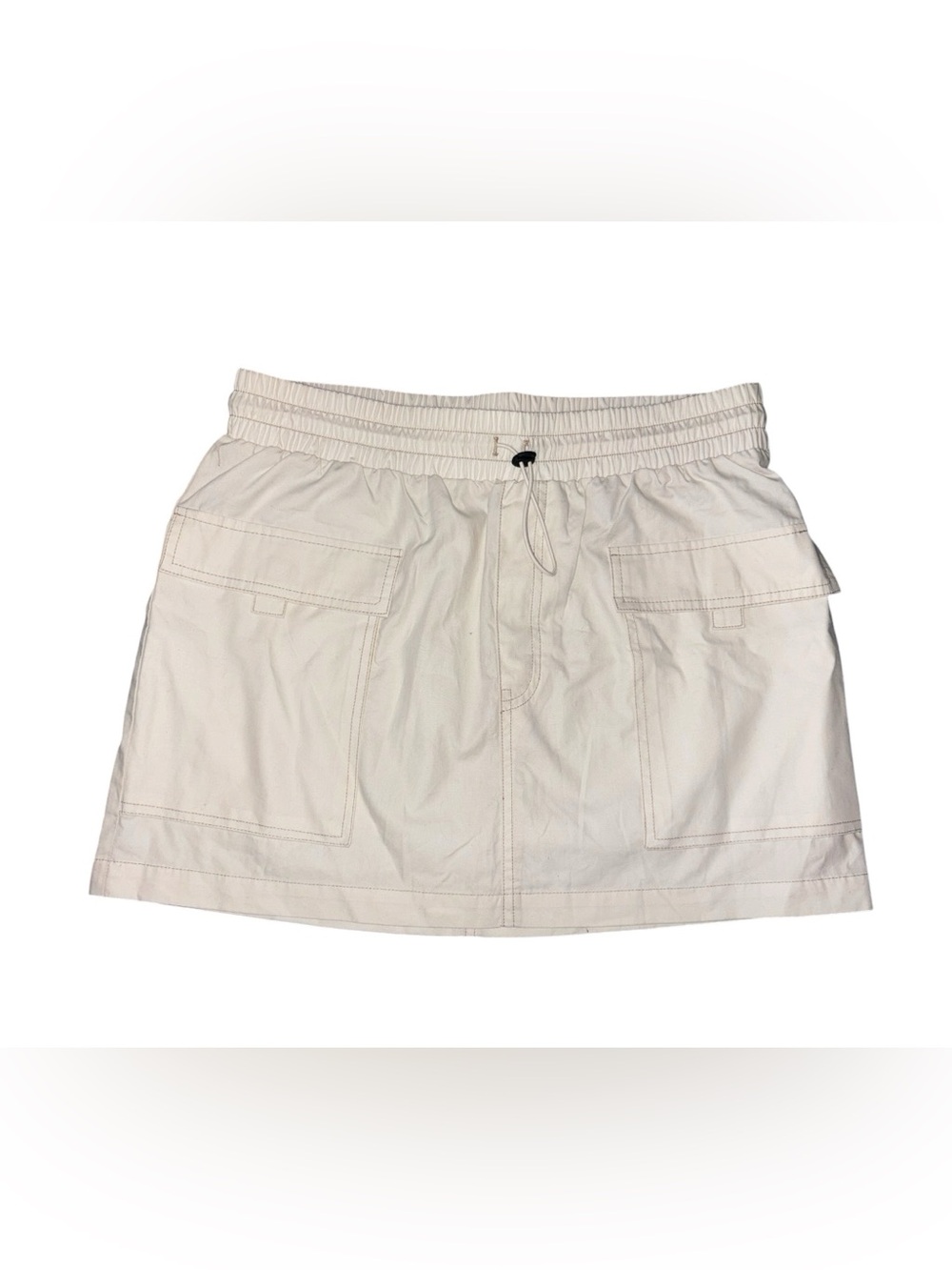 Wild Fable Parachute Cargo Mini Skirt In Cream